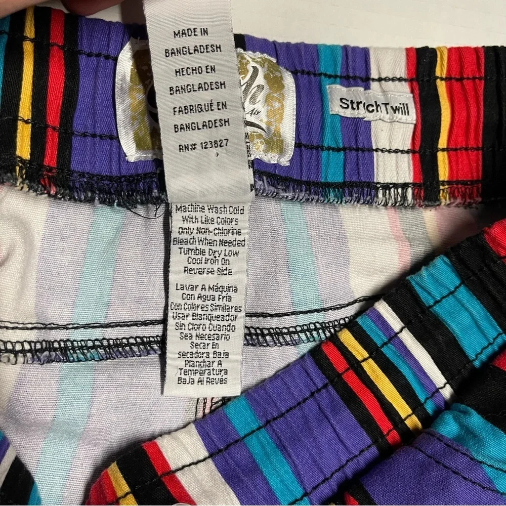 Drill Clothing Men’s Large Striped Shorts Multicolored - Picture 8 of 8